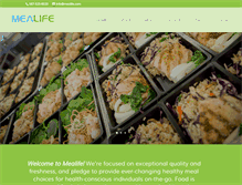 Tablet Screenshot of mealife.com